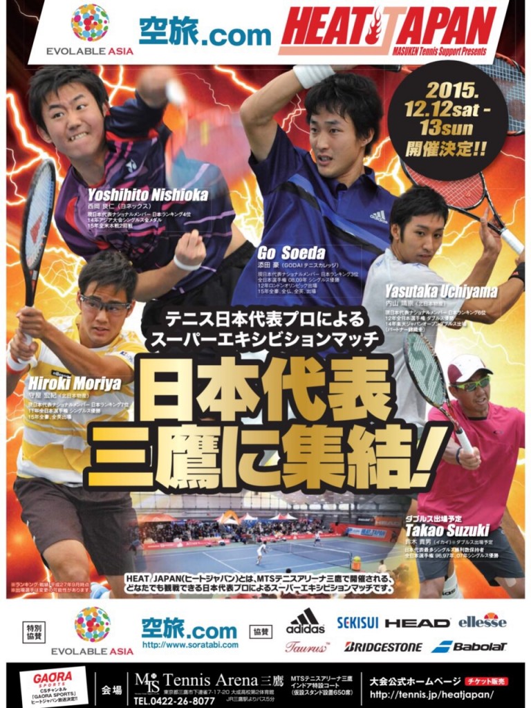 【HEAT JAPAN 2015】今年も日本代表が三鷹に集結！！