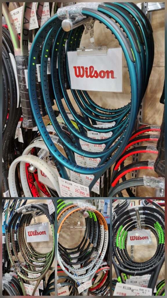 BLADE 歴代モデル揃ってます♪#WILSON