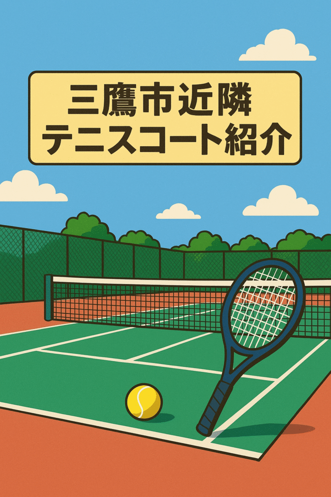 近隣テニスコート紹介🎾
